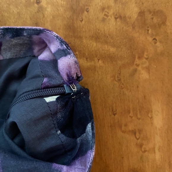 Loft Size 8 lined print skirt - Picture 7 of 9